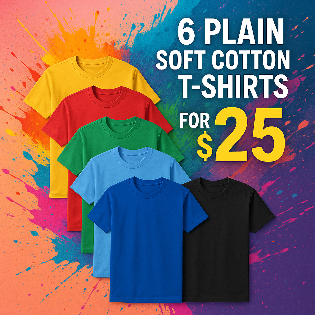 6 soft tshirt