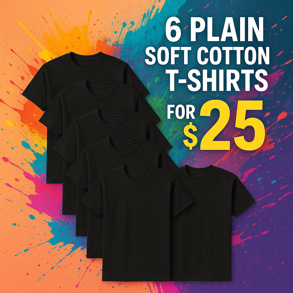 6 soft tshirt