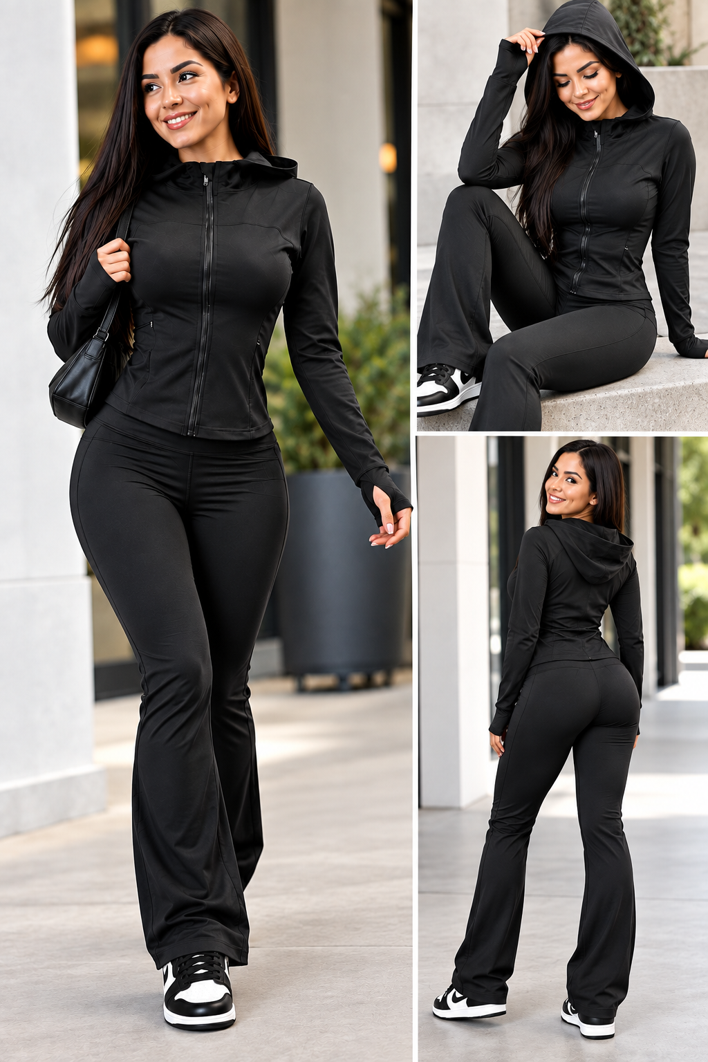 Conjunto Negro 2 Piezas - lifestyle