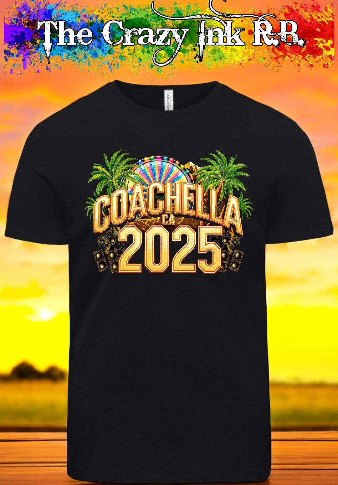 Coachella 2025 shirts version 3