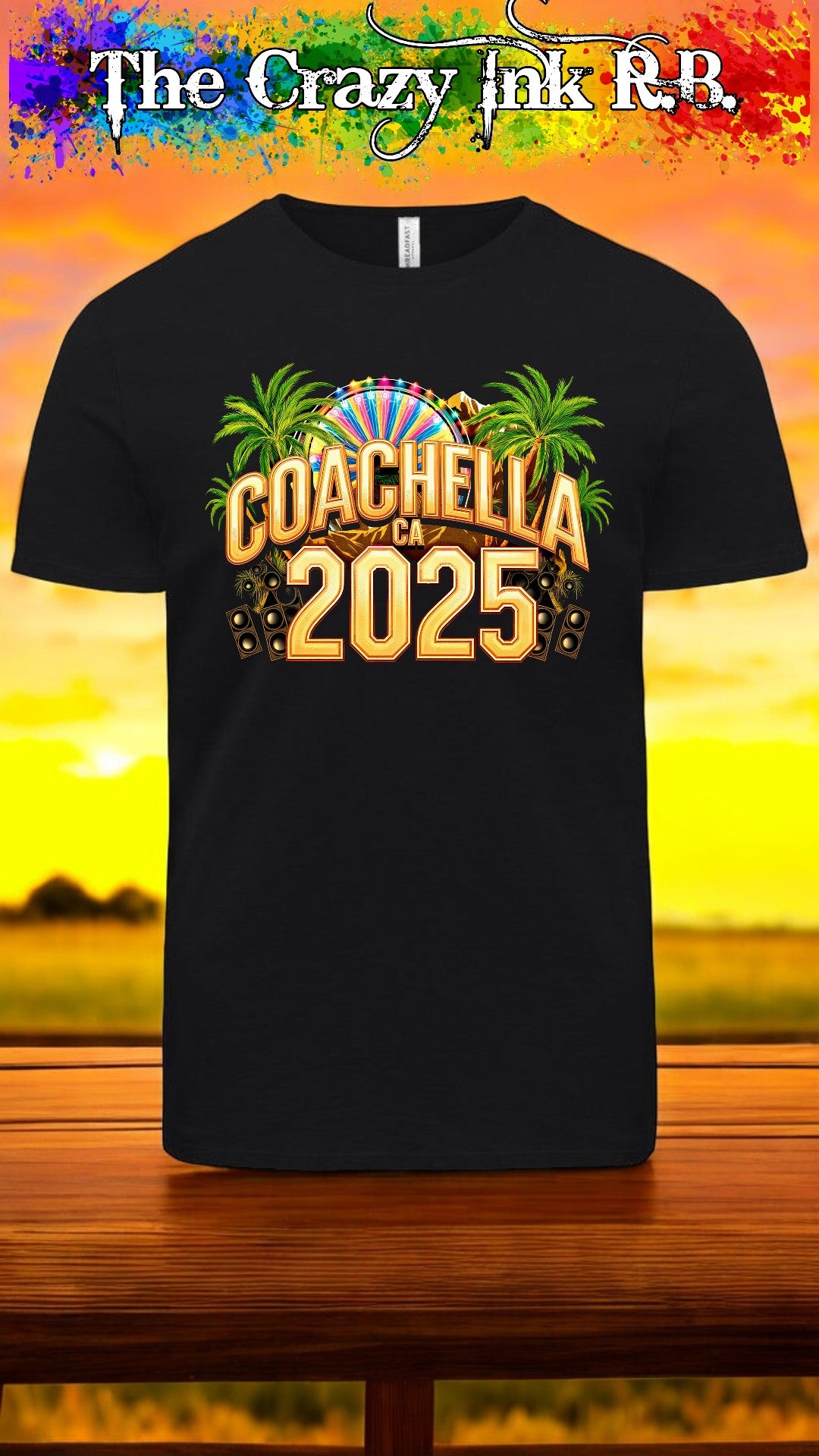 Coachella 2025 shirts version 3