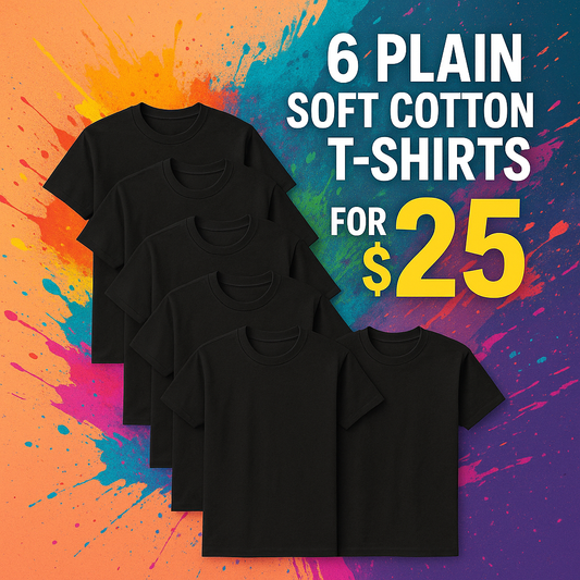 6 soft tshirt
