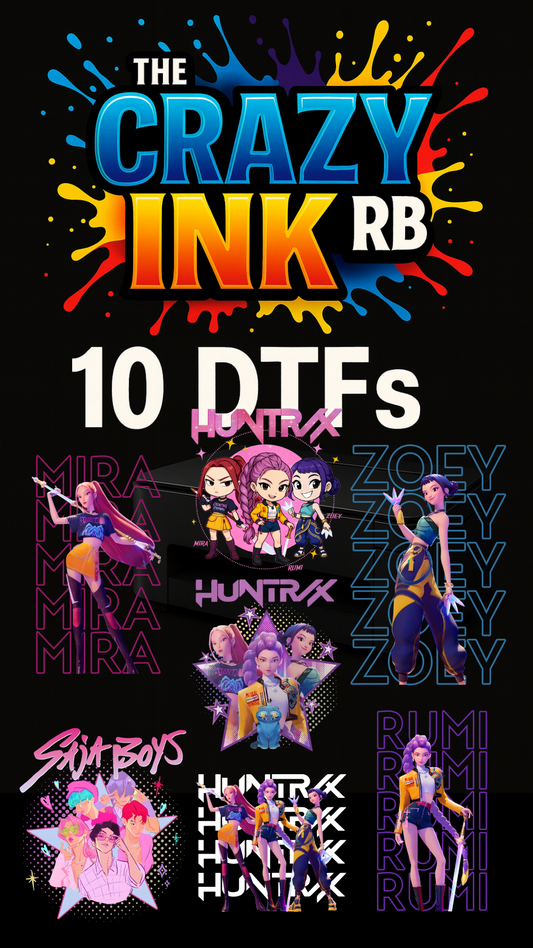10 DTF Huntrix  $29