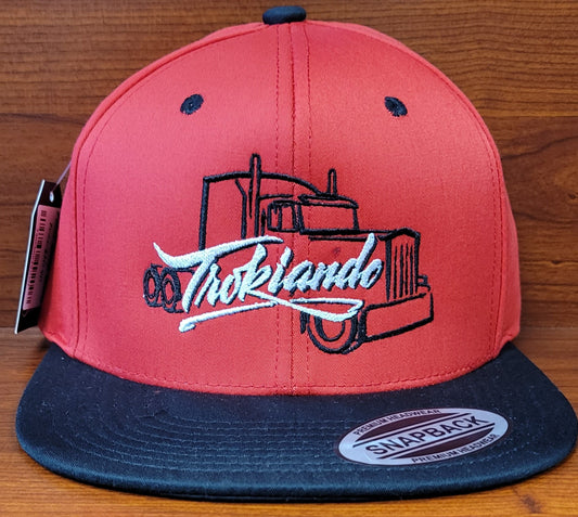 Trokiando Semi Truck Embroidered Hat