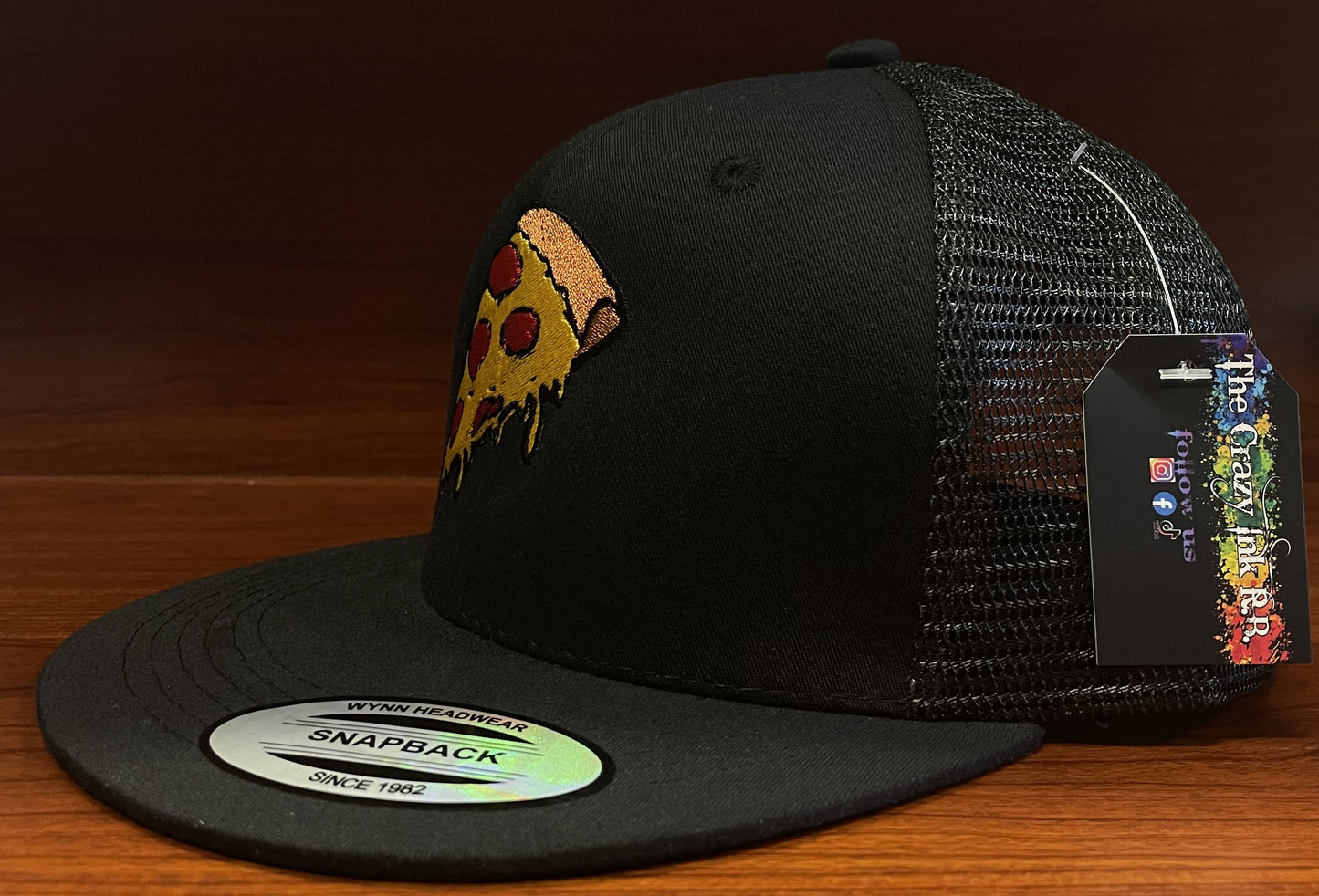 Dripping Pizza Snapback